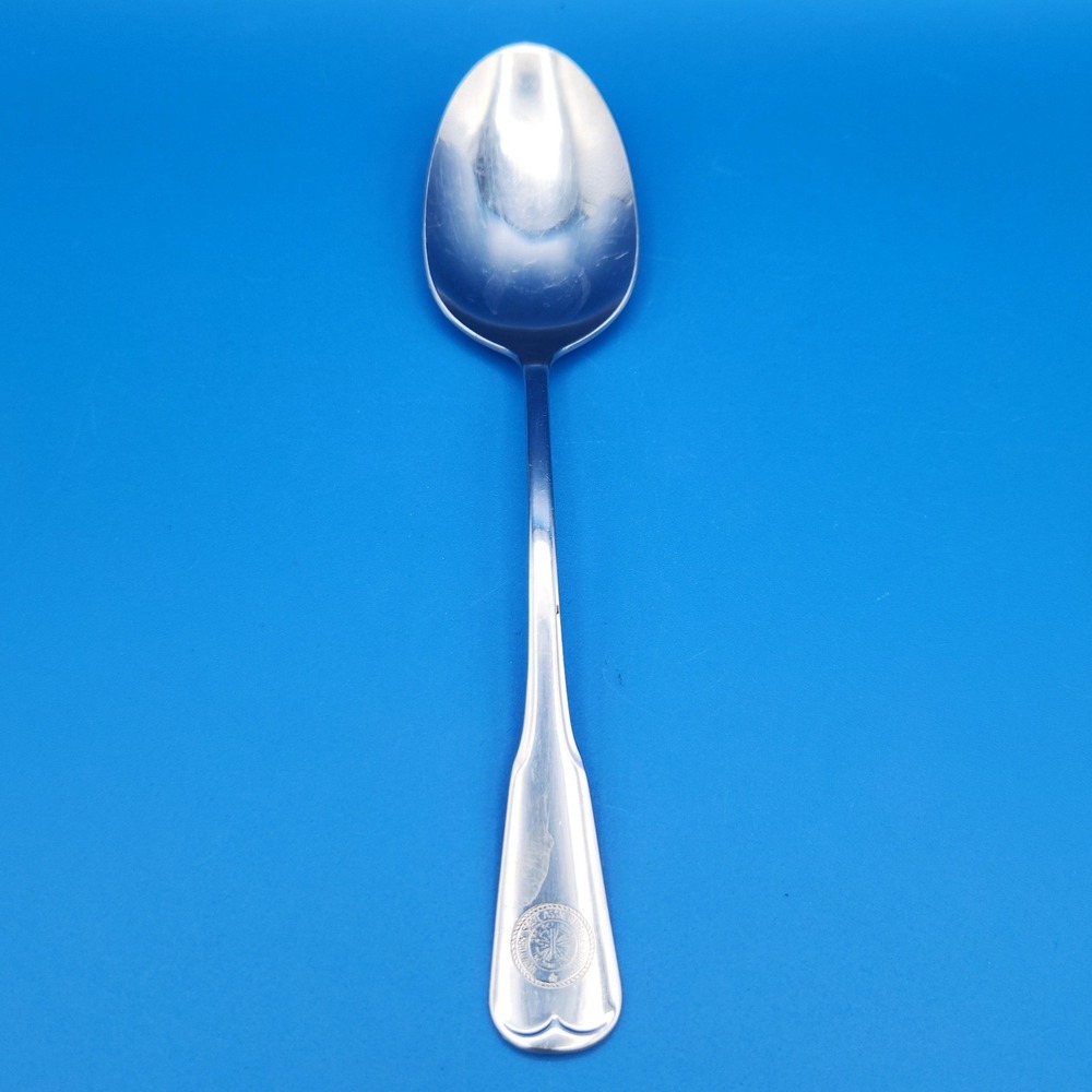 Oneida New York State Association Fire Chiefs Stainless Serving Spoon